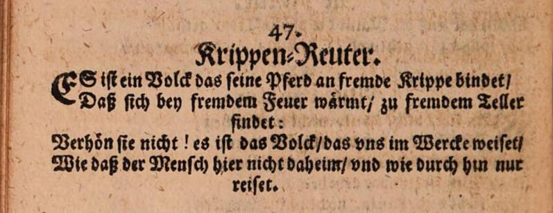 Krippen-Reuter Krippen-Reuter Erklärung